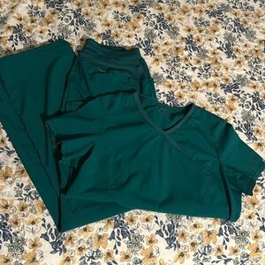 Women’s Green Cherokee Infinity Scrub Set